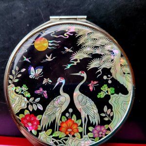 Cosmetic mirror, Compact mirror, Makeup mirror compact 2 mirrors